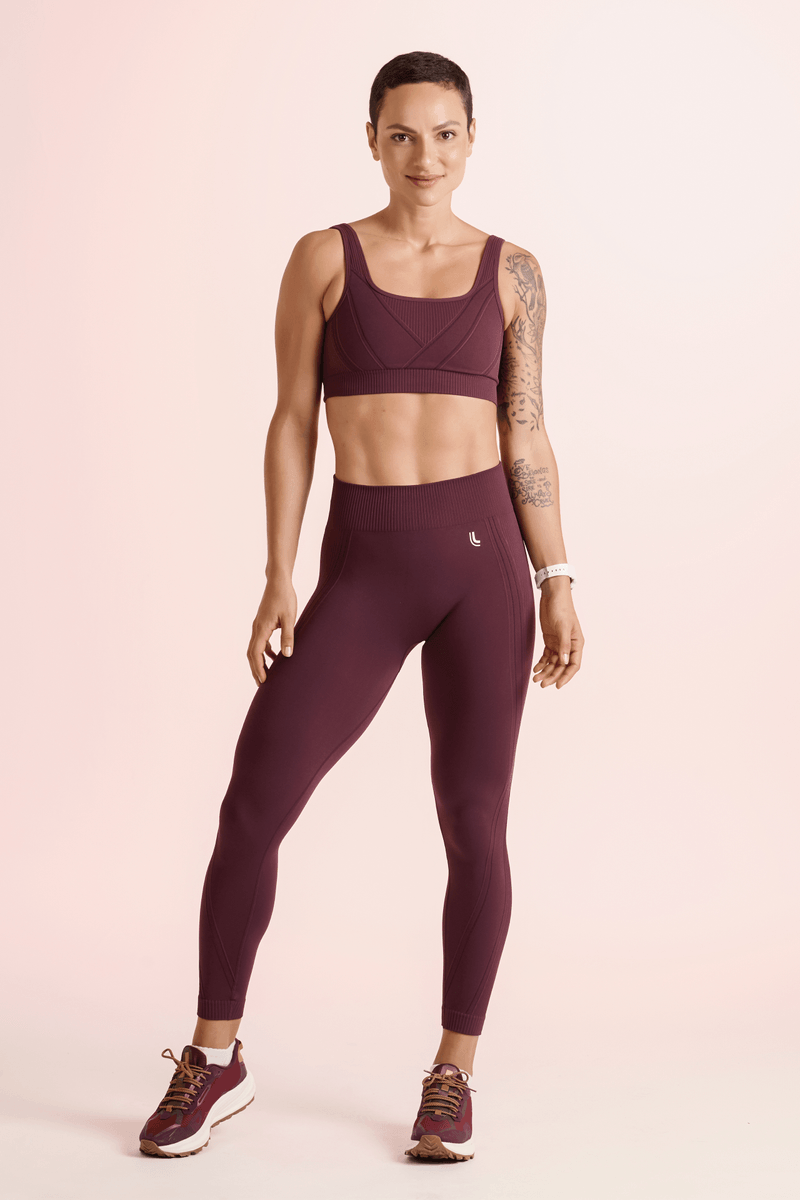 Legging Lupos Ameixa